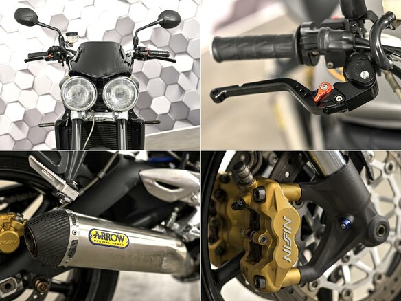 2010 Triumph Street Triple, серый, 449000 рублей - вид 9
