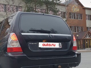 2007 Subaru Forester II Рестайлинг, чёрный, 650000 рублей, вид 3