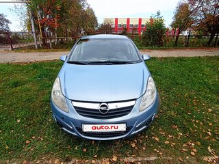 2008 Opel Corsa D, голубой, 210000 рублей, вид 1