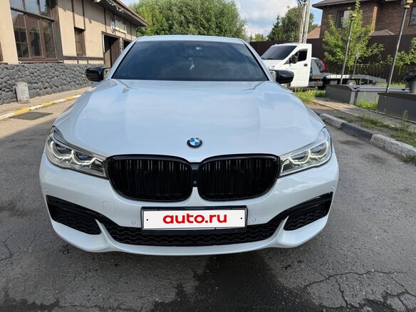 2016 BMW 7 серии 730d xDrive VI (G11/G12), белый - вид 3