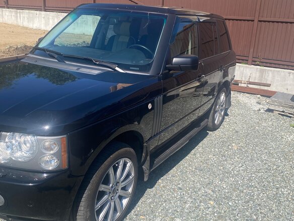 2005 Land Rover Range Rover III Рестайлинг, чёрный, 1000000 рублей - вид 2