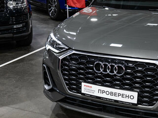 2020 Audi Q3 Sportback 40 TFSI II (F3), серебристый, 3315700 рублей, вид 4