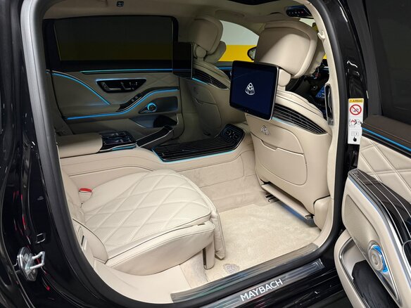 2026 Mercedes-Benz Maybach S-Класс 580 II (Z223) Рестайлинг, чёрный, 37230000 рублей - вид 10