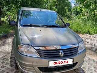 2012 Renault Logan I Рестайлинг, бежевый, 450000 рублей, вид 1
