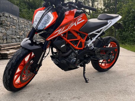2020 KTM 390 Duke, оранжевый, 490000 рублей, вид 1