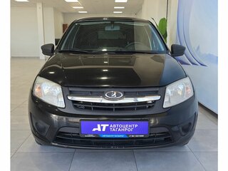 2014 Lada (ВАЗ) Granta I, чёрный, 480000 рублей, вид 2