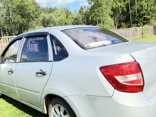 2013 Lada (ВАЗ) Granta I, серебристый, 430000 рублей, вид 5