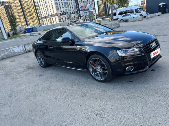 2010 Audi A5 I (8T), чёрный, 1100000 рублей - вид 3