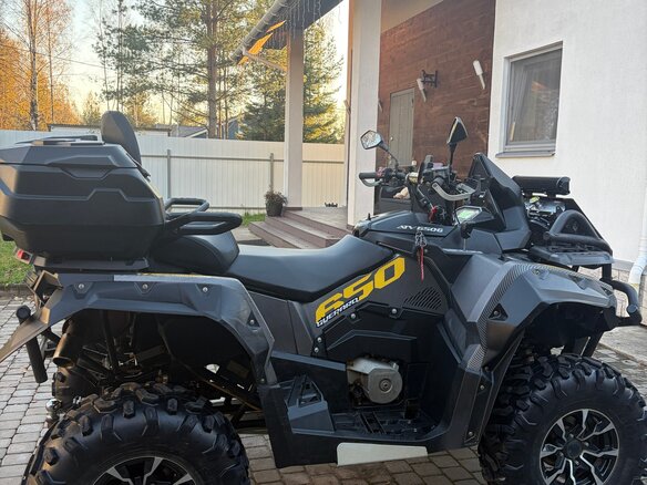 2020 Stels ATV-650 Guepard Trophy, серый, 690000 рублей - вид 4