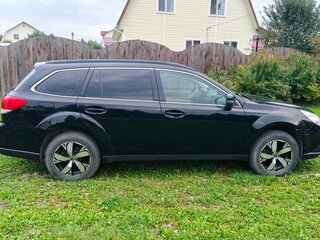 2012 Subaru Outback IV, чёрный, 1370000 рублей, вид 2
