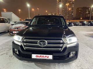 2018 Toyota Land Cruiser 200 Series Рестайлинг 2, чёрный, 8500000 рублей, вид 2