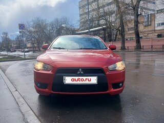 2008 Mitsubishi Lancer X, красный, 600000 рублей, вид 2