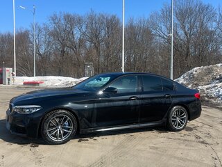 2019 BMW 5 серии 530i xDrive VII (G30/G31/G38), чёрный, 3500000 рублей, вид 4