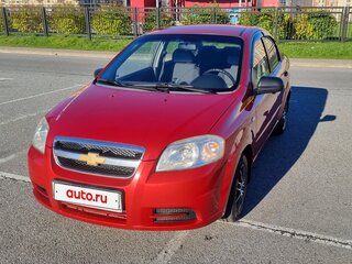 2007 Chevrolet Aveo I Рестайлинг, красный, 380000 рублей, вид 2