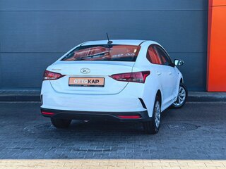 2020 Hyundai Solaris II Рестайлинг, белый, 1139000 рублей, вид 4