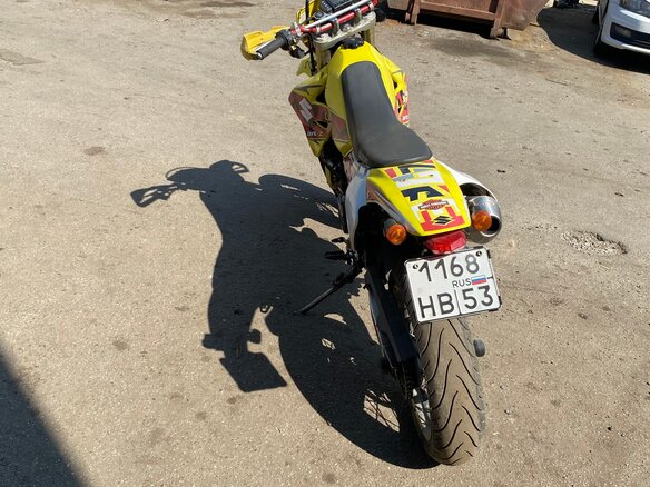 2005 Suzuki DR-Z 400 SM, жёлтый, 350000 рублей - вид 3