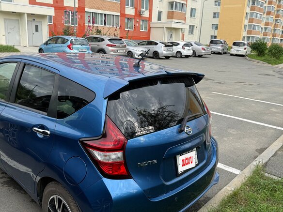 2019 Nissan Note II Рестайлинг, синий, 900000 рублей - вид 5