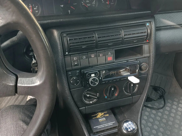 1993 Audi 100 IV (C4), чёрный, 200000 рублей - вид 6
