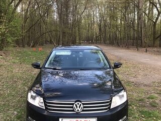 2012 Volkswagen Passat B7, чёрный, 720000 рублей, вид 2