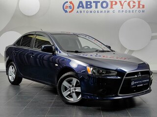 2014 Mitsubishi Lancer X Рестайлинг, синий, 919000 рублей, вид 1