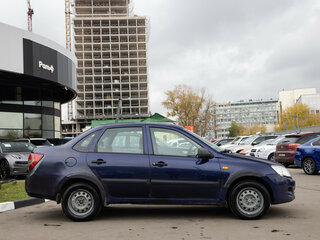 2012 Lada (ВАЗ) Granta I, синий, 328000 рублей, вид 3