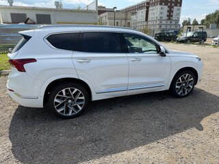 2020 Hyundai Santa Fe IV Рестайлинг, белый, 3800000 рублей, вид 3