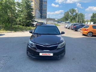 2015 Kia Rio III Рестайлинг, коричневый, 299000 рублей, вид 2