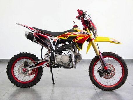2026 Ataki Start YX125EM, жёлтый, 76500 рублей, вид 3