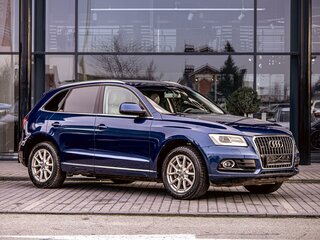 2015 Audi Q5 I (8R) Рестайлинг, синий, 1855000 рублей, вид 3