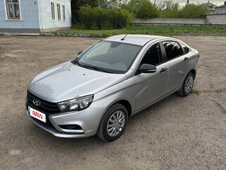 2016 Lada (ВАЗ) Vesta I, серебристый, 650000 рублей, вид 1