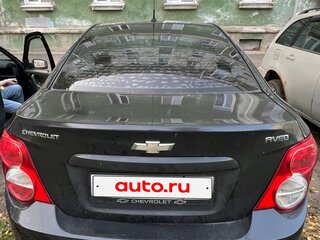2013 Chevrolet Aveo II, чёрный, 450000 рублей, вид 4