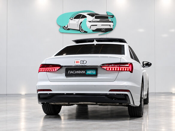 2025 Audi A6 45 TFSI V (C8) Рестайлинг, белый, 7480500 рублей - вид 2