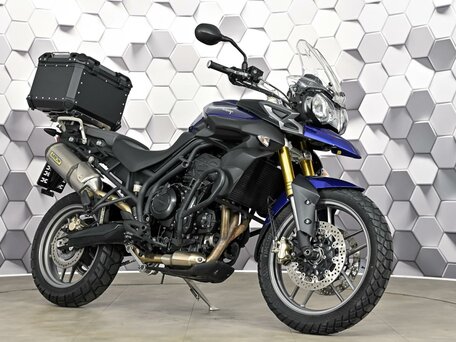 2014 Triumph Tiger 800, синий, 649000 рублей, вид 1