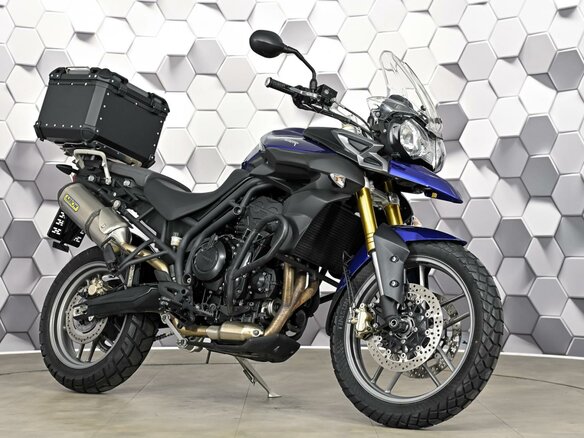 2014 Triumph Tiger 800, синий, 649000 рублей