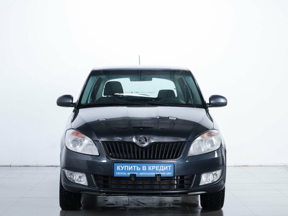 2013 Skoda Fabia II Рестайлинг, серый, 529000 рублей - вид 1
