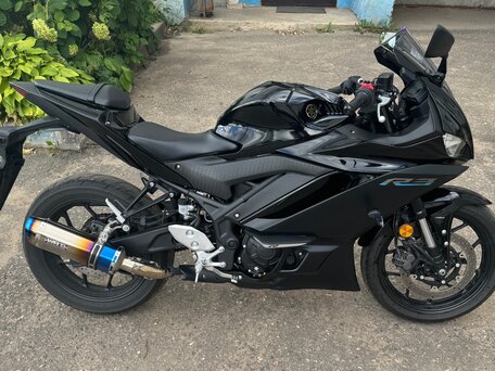 2023 Yamaha YZF-R3, чёрный, 666000 рублей, вид 1