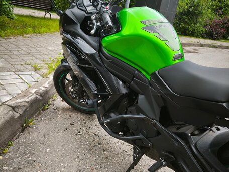 2015 Kawasaki Ninja 650, зелёный, 470000 рублей, вид 4