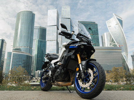 2021 Yamaha Tracer 9, серый, 1350000 рублей, вид 1