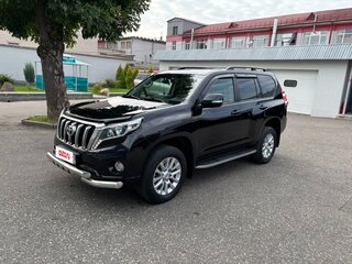 2014 Toyota Land Cruiser Prado 150 Series Рестайлинг 1, чёрный, 3100000 рублей, вид 1