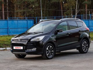 2013 Ford Kuga II, чёрный, 1105000 рублей, вид 1