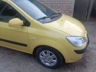 2008 Hyundai Getz I Рестайлинг, жёлтый, 455000 рублей, вид 3