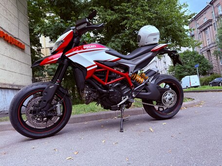 2014 Ducati Hypermotard, красный, 710000 рублей, вид 4