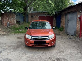 2013 Lada (ВАЗ) Granta I, оранжевый, 425000 рублей, вид 2