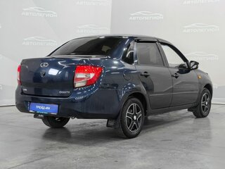 2012 Lada (ВАЗ) Granta I, синий, 450000 рублей, вид 5
