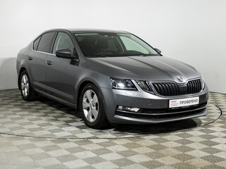 2018 Skoda Octavia III (A7) Рестайлинг, серый, 1879700 рублей, вид 3