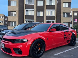 2021 Dodge Charger SRT Hellcat VII (LD) Рестайлинг, красный, 11450000 рублей, вид 1