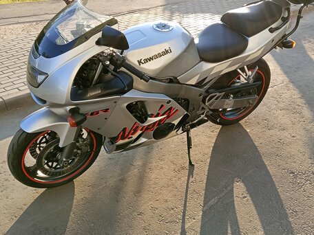 1997 Kawasaki ZX-6R Ninja, серый, 300000 рублей, вид 1