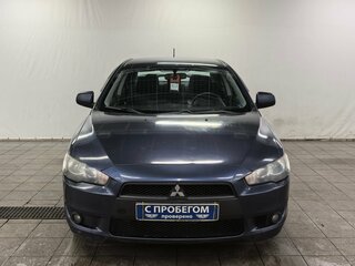 2008 Mitsubishi Lancer X, синий, 440000 рублей, вид 2