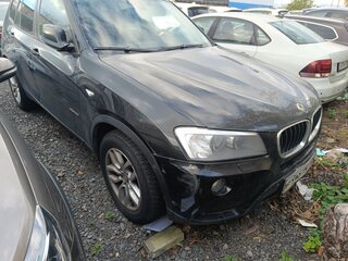 2013 BMW X3 20i xDrive II (F25), чёрный, 984300 рублей, вид 2