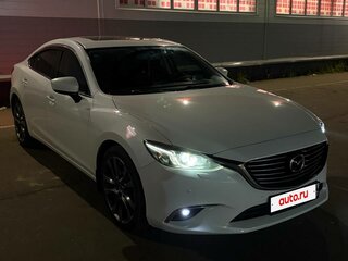 2017 Mazda 6 III (GJ) Рестайлинг, белый, 1750000 рублей, вид 1